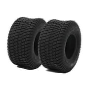 Dextrus 20x10.00-8'' 4Ply, Set of 2 Lawn Mower Tires, Suitable for Lawnmowers, Farm Equipment Motorcycles, Garden Tractors, and Golf Carts