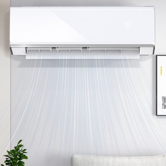 Dextrus 22 SEER2 18K BTU 2-Zone Mini Split AC/Heating, 2*9000 BTU, Smart Home, 208-230V, Cools/Heats Up to 800 Sq. Ft, Alexa Compatible