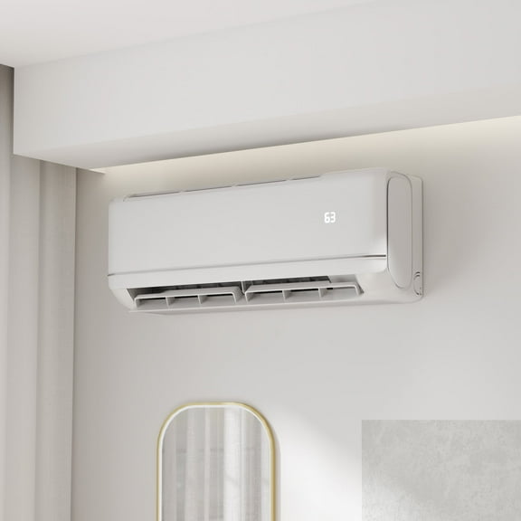 Dextrus 24000 BTU Mini Split Air Conditioner Heat Pump System, Wifi Enabled 21 SEER2 208-230V Ductless AC Cool Up to 1500 Sq. Ft, Compatible with Alexa, R32 Refrigerant & Installation Kit, White