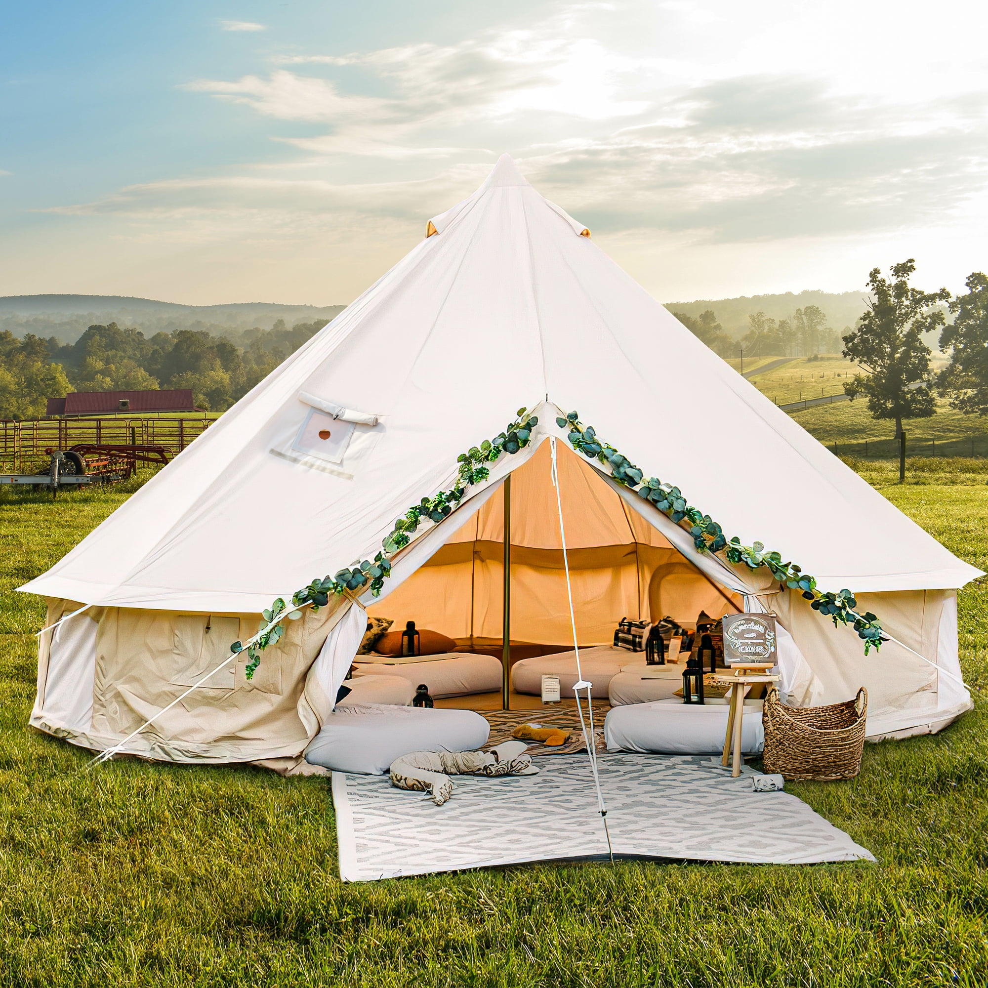 ぱっくんCamping with Soul BELL TENT 450 CanvasCamp SIBLEY 450 ULTIMATE