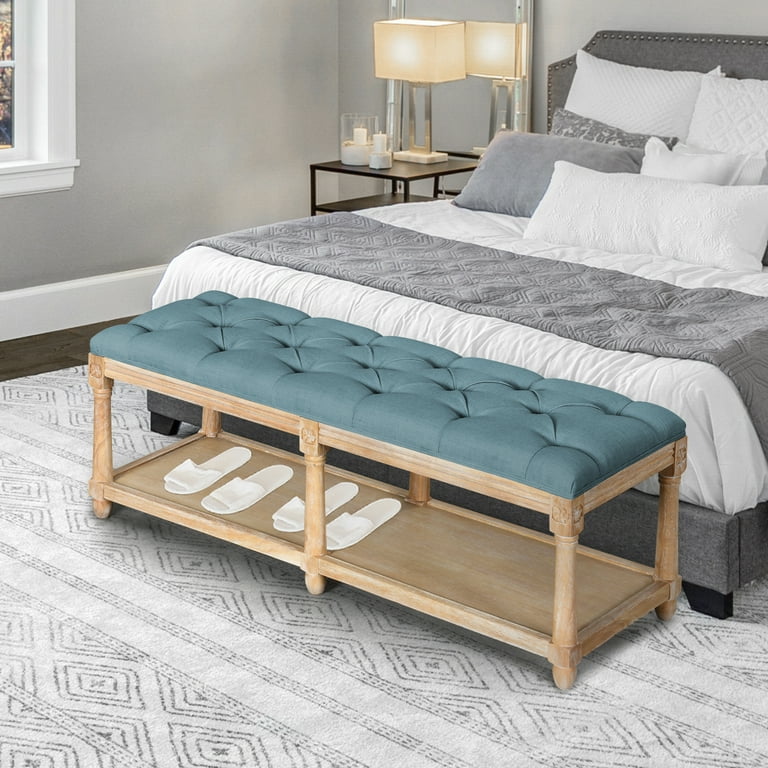 Bench at the end of bed name deals