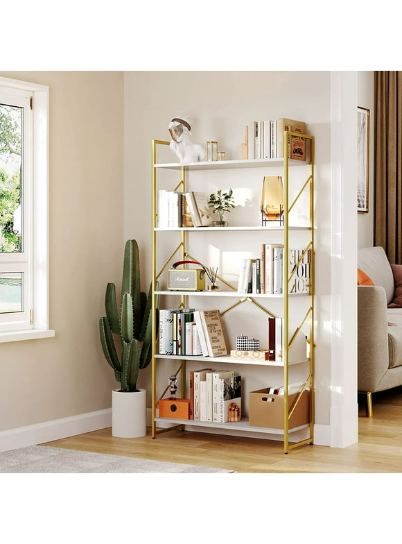 Gold Bookcases