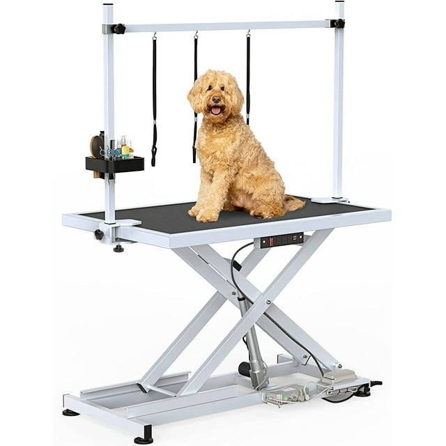 Image showcasing 50'' Professional Pet Grooming Table, Heavy Duty Height ... - Target