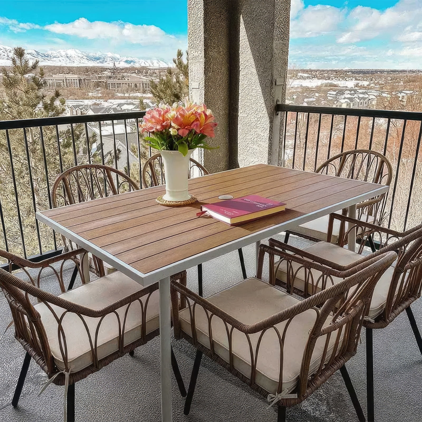 Balcony garden table hotsell
