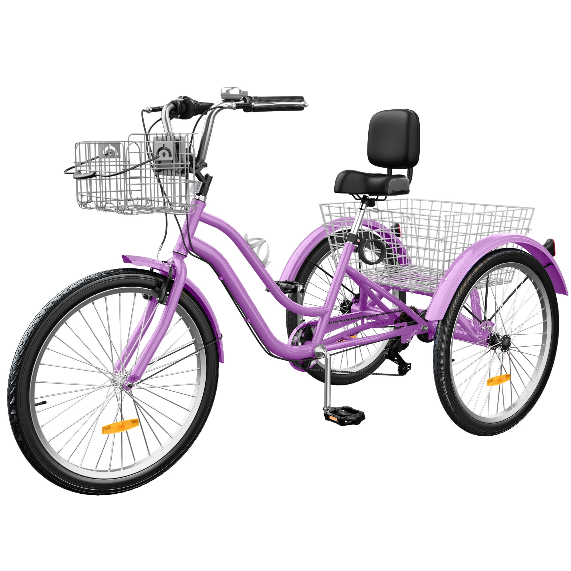 Schwinn Meridian Adult Tricycle, 26-inch wheels, rear