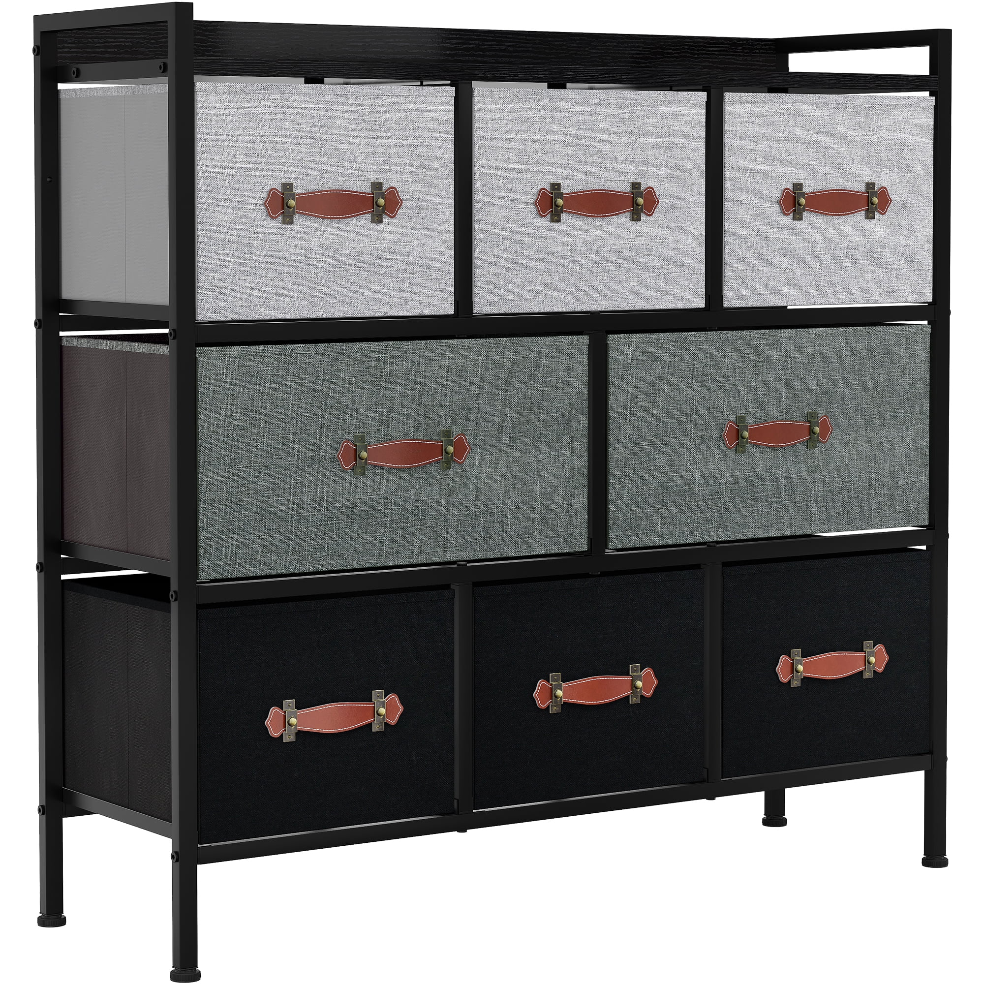 Dextrus 8 Drawer Dresser Furniture Storage Tower, Organizer Unit for Bedroom, Living Room