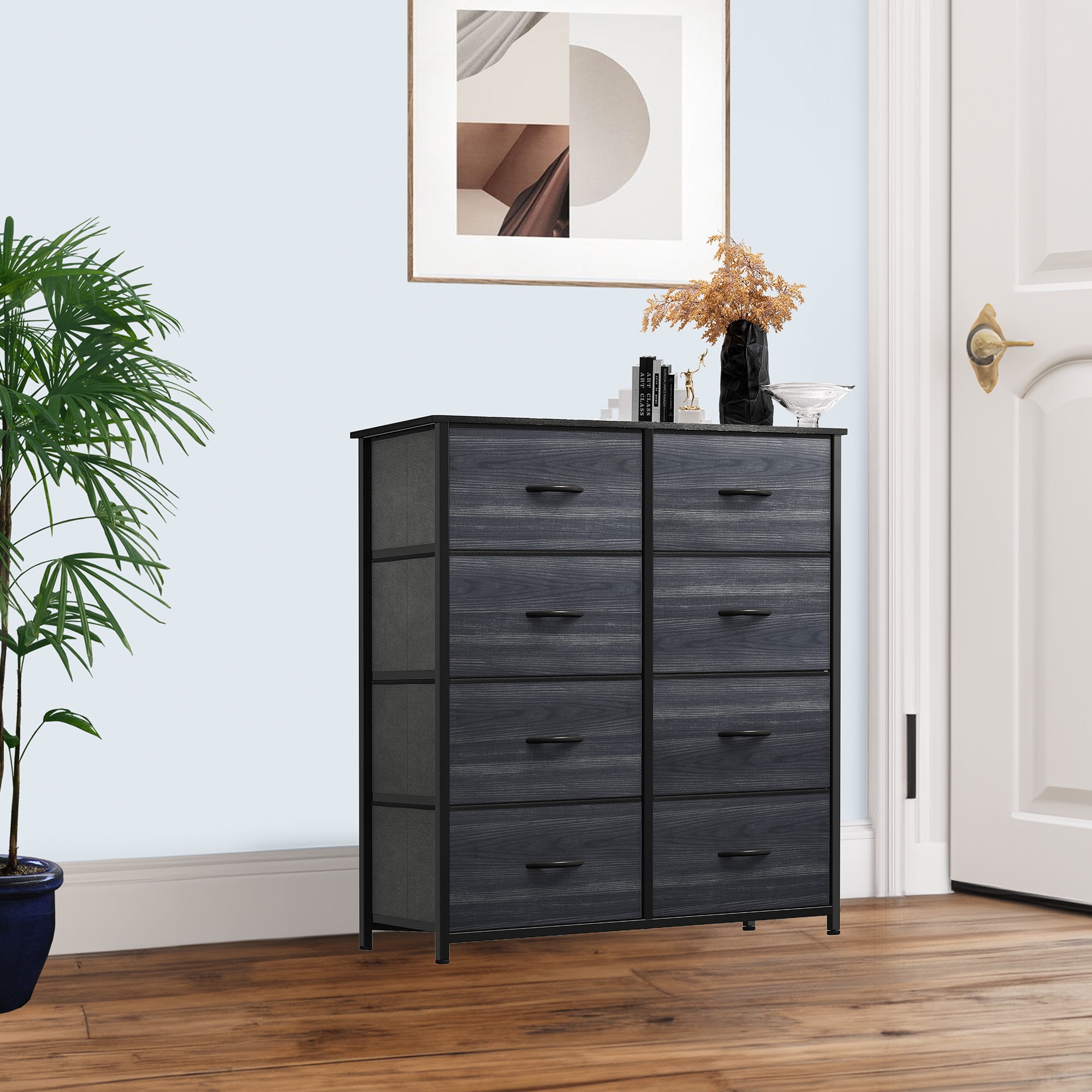 DEXTRUS 8-Drawer Fabric Dresser for Adults, Storage Organizer for