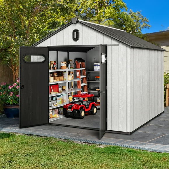 8 X 10 Resin Storage Shed