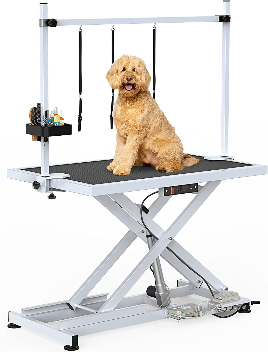 Heavy Duty Electric Lift Dog Grooming Table with Adjustable Arm in Tanzania at TZS 2685427 Rating 5