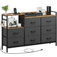 thumbnail image 1 of Dextrus Dresser with Charge Station 8 Drawers Dresser for, 1 of 7