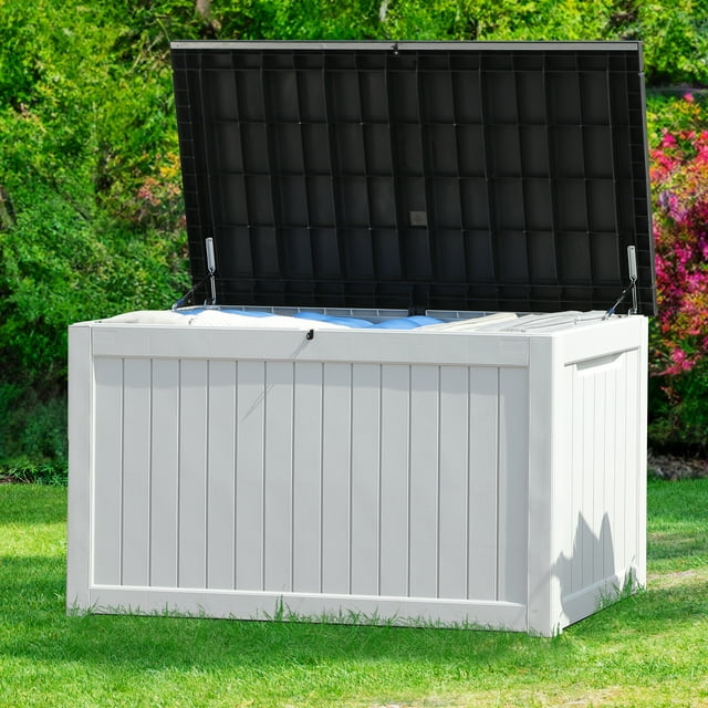 Dextrus Extra Large 230 Gallon Outdoor Storage Deck Box for Patio
