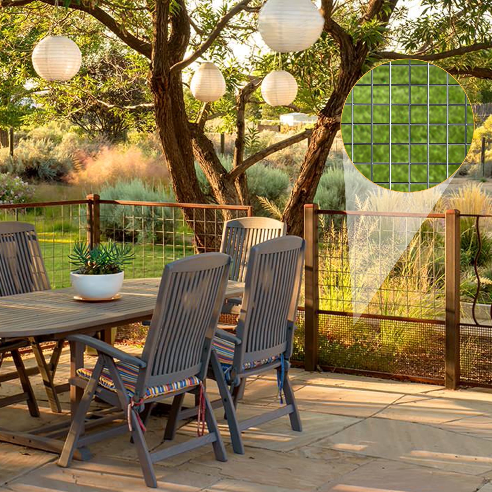 Dextrus Hardware Cloth 36inch x 100ft Galvanized Wire Mesh, 1/2 inch 19 Gauge Chicken Wire Fencing Roll