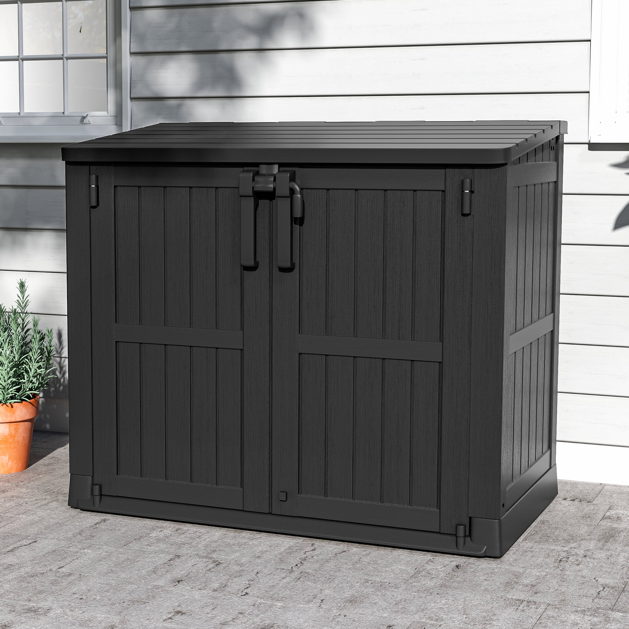 Plastic Sheds in Shop Sheds by Material | Black - Walmart.com Plastic Sheds in Shop Sheds by Material | Black - Walmart.com