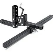 Dextrus Implements ATV/UTV 1-Point Lift System Lawn Tractor Accessories With 2 Receiver universal