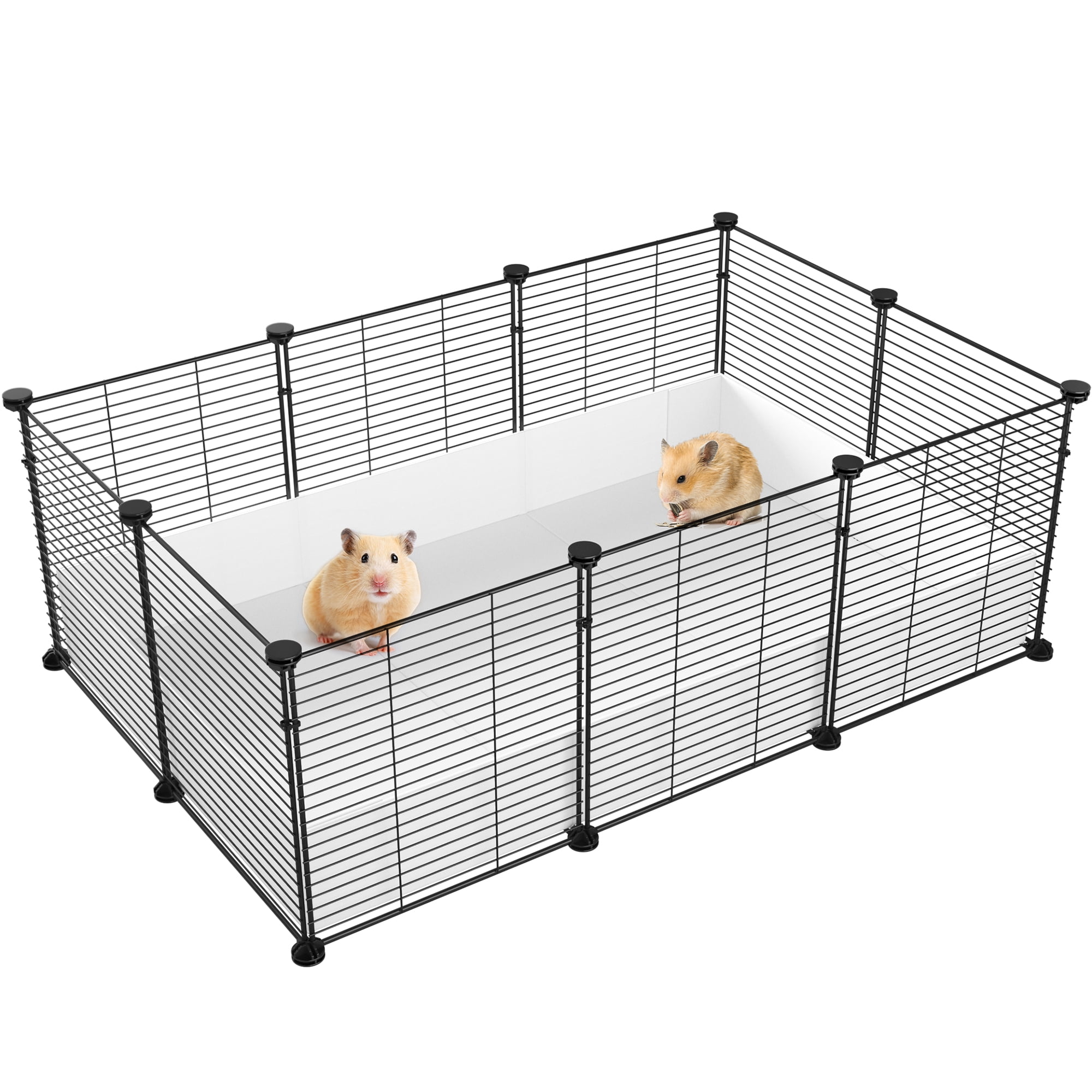 Dextrus Indoor Guinea Pig Cage,Small Animal Enclosure with Waterproof