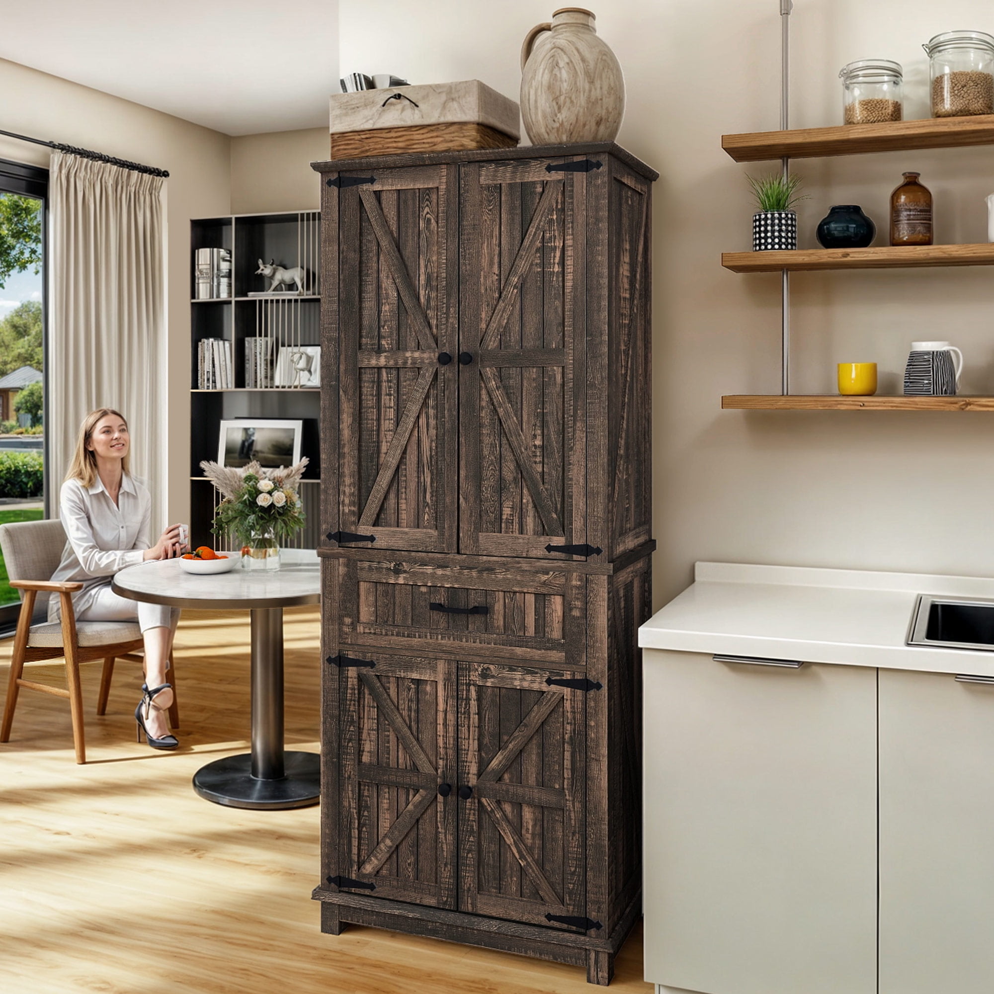 18x84x24 pantry cabinet discount