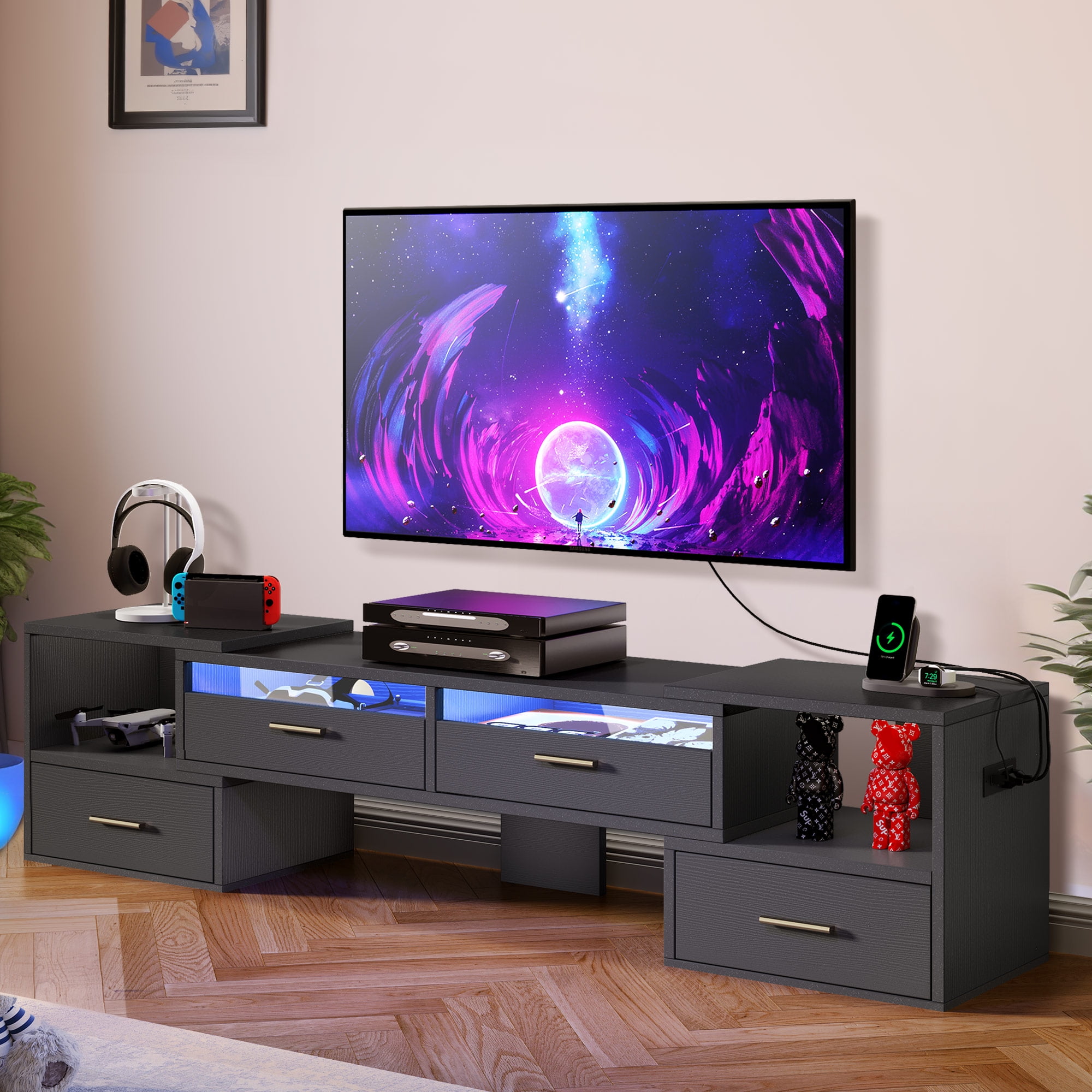 Gaming tv stand walmart discount