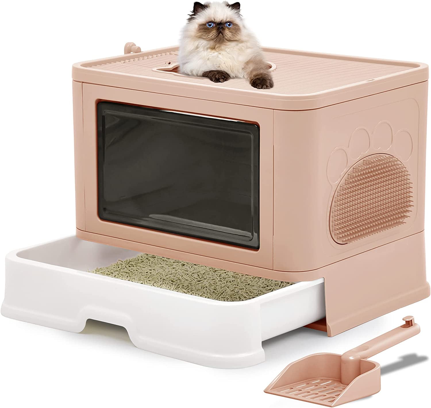 Odorless cat box hot sale