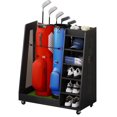 thumbnail image 1 of Dextrus Large Golf Bag Organizer with Wheels for Garage Storage, 1 of 7