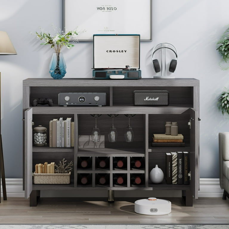 Modern sideboard with wine rack sale