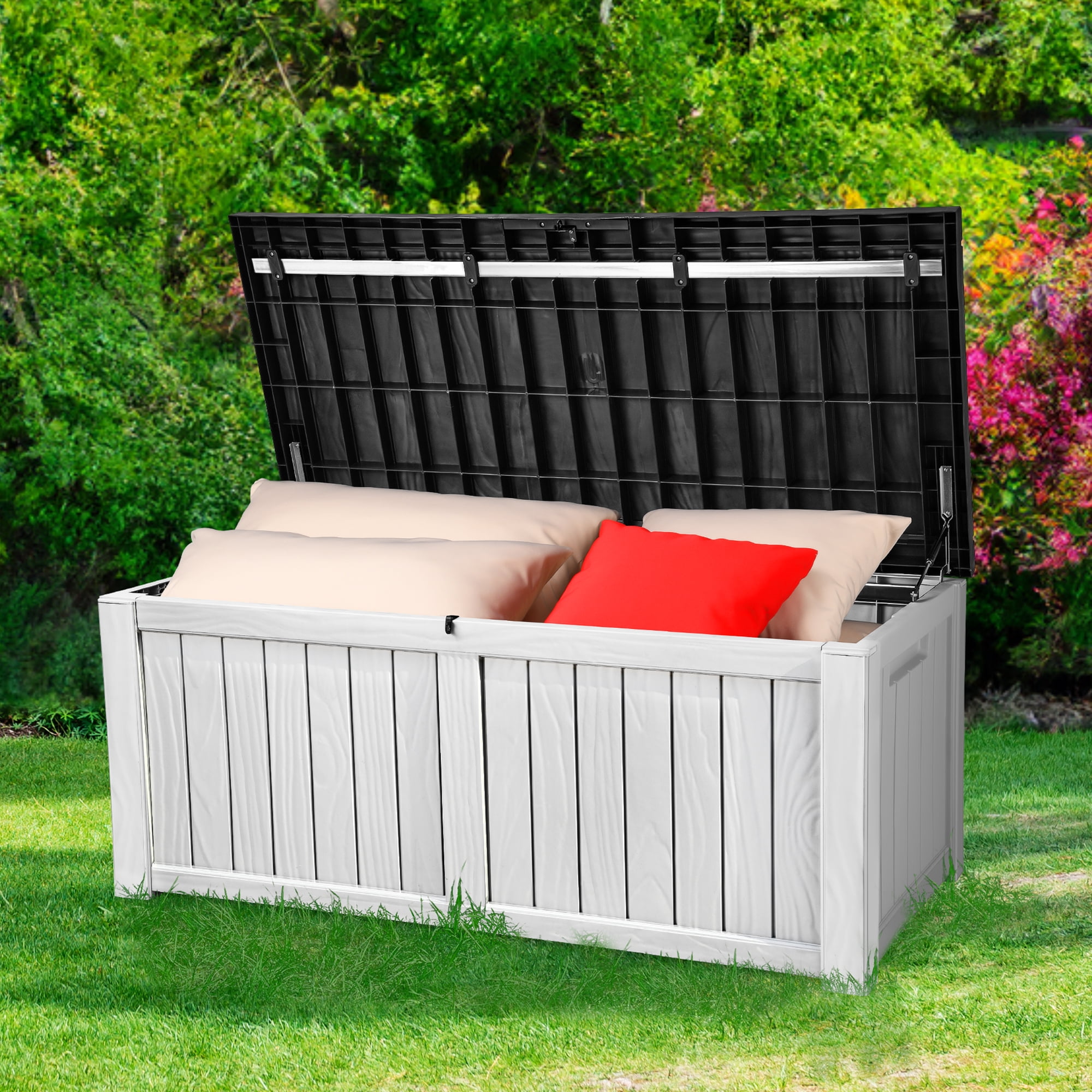 120 Gallon Waterproof Deck Box – East Oak