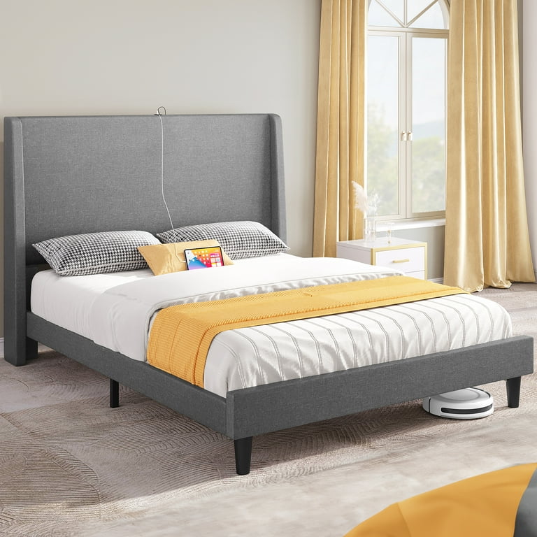 Tall queen bed frame top