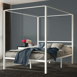 White metal twin 2024 bed frame walmart