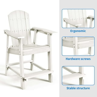 White adirondack 2024 chairs walmart