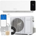Cozeware Visio Series 9000 BTU Mini Split AC and Heat Pump, 115V 18 ...
