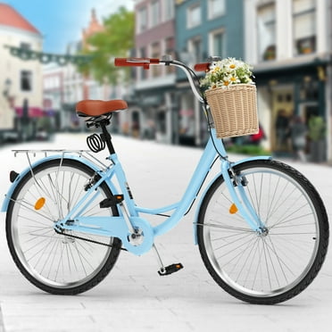 Dextrus Womens 24 Inch Adjustable Beach Cruiser Bikes
