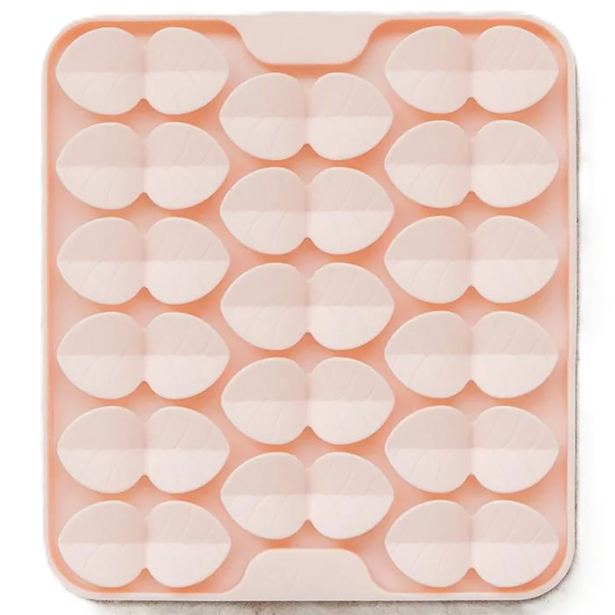 Dexypaws: Enrichment Snuffle Mat: Blush Pink - Square Textured Dog Feeding Pad, Food-Grade Silicone, Spread Meals-Treats, Pet Soothing, Suction Back