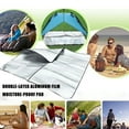 thumbnail image 1 of Deyared Extra Large Picnic Blanket Waterproof Folding Blanket For Beach, Camping Outdoor Double-sided Tent Mat Aluminum Film Pad Picnic Blanket on Clearance, 1 of 2