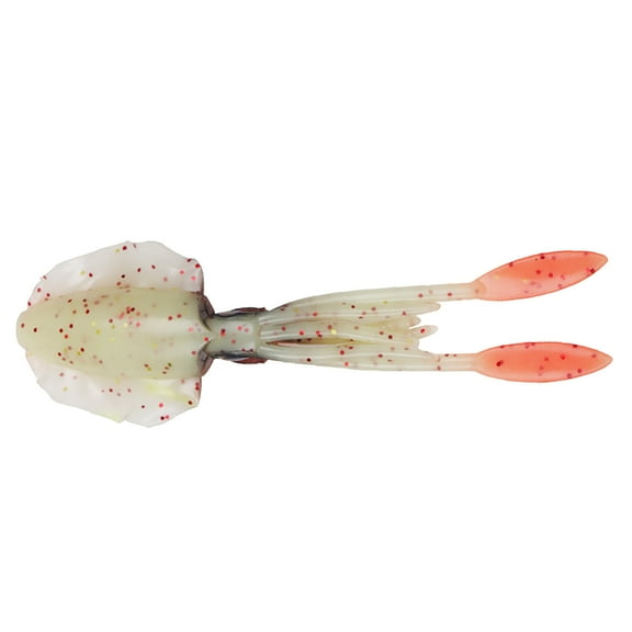 Deyared Freshwater Saltwater Fishing Lures Bass Imitation Trout Crappie Breadworm Lures 15cm Fishing Soft Squid Bait Squid Fishing Bait For Sea Fishing Wobbler Bait on Clearance