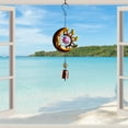 thumbnail image 1 of Deyared Sun Wind Chimes Luminous Metal Crafts Ornaments Garden Balcony Pendants on Clearance, 1 of 6