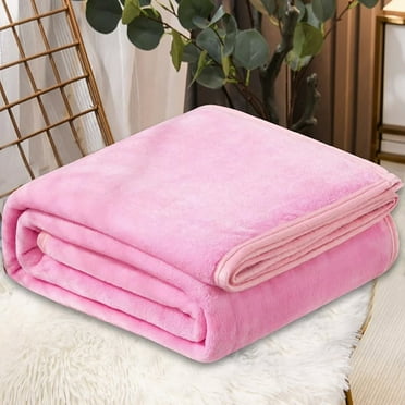 Deyared Super Soft Warm Solid Warm Micro Plush Fleece Blanket Throw Rug Sofa Bedding 70x100cm on Clearance
