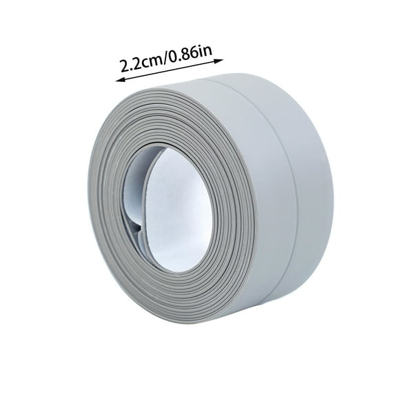 Deyared Waterproof Shower Curtain Liner Shower Curtain Liner Self Adhesive Bathroom Wallpaper Kitchen Tape Corner Line Paste on Clearance