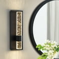thumbnail image 1 of Deyidn 13.7" Wall Sconces Rechargeable Modern LED Wall Lamps Dimmable Battery Operated Wireless Wall Light Fixtures with Acrylic Crystal and Remote Control, 1 of 12