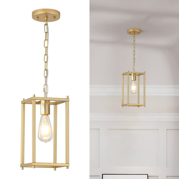 Deyidn One Light Chandeliers Fixture Modern Pendant Kitchen Lighting Dining Room Lighting Fixtures Hanging Contemporary Lamp Semi Flush Mount Ceiling Lights