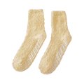 thumbnail image 1 of Deyuer 1 Pair Fuzzy Socks with Non-Slip Grips Super Soft Breathable Cold Protection Winter Warm Cozy Plush Slipper Socks, 1 of 8