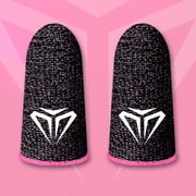 Deyuer 1 Pair S02 Finger Cover Sensitive Breathable Sweat-proof Video Games Touch Screen Fingertip Gloves for PUBG Mobile Game