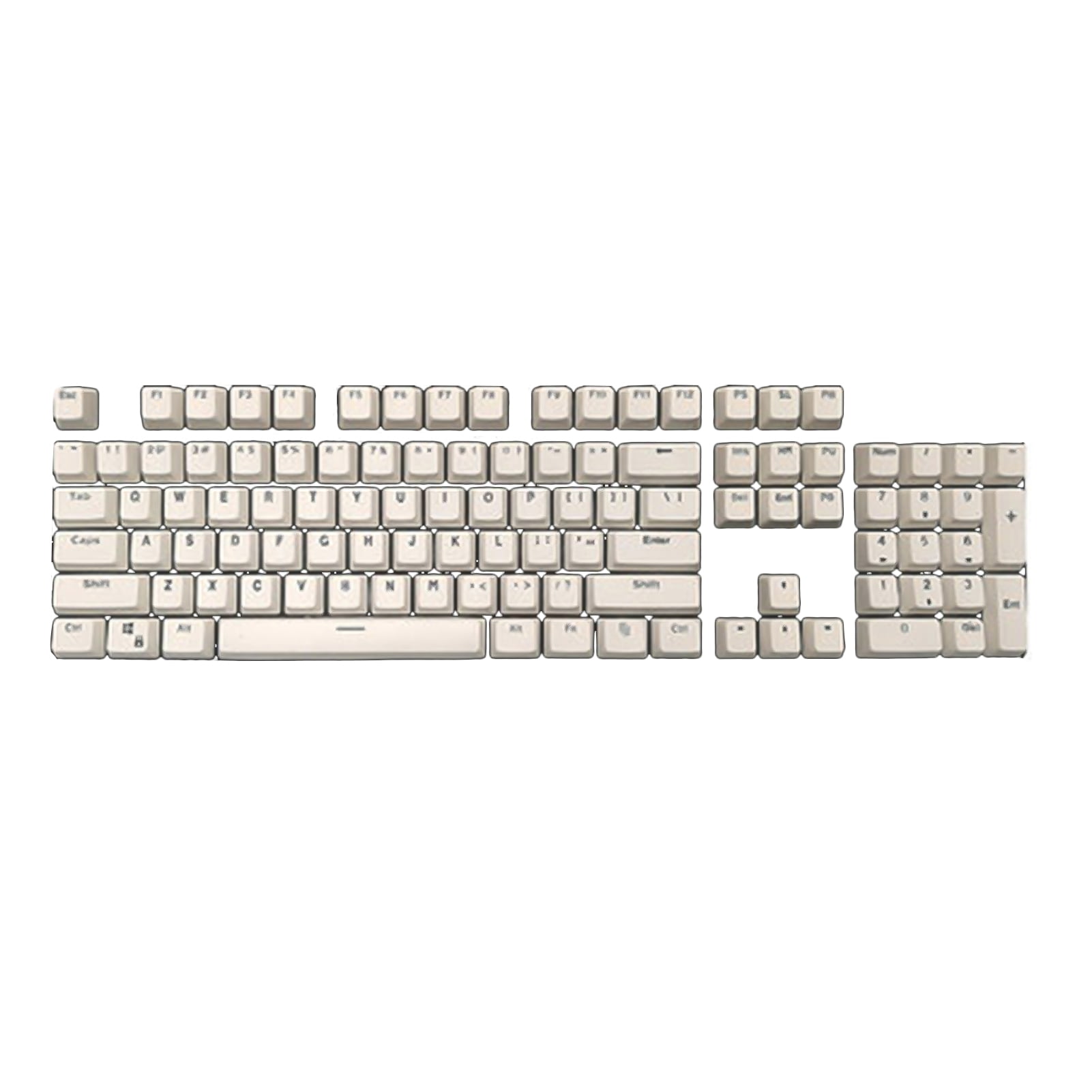 Deyuer 104Pcs Keycaps Universal Backlight PBT Mechanical Keyboard Key ...