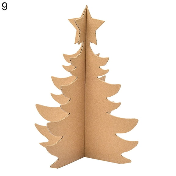 Deyuer 2 Sets Interactive Handmade DIY Assembly Kit Paper Creative House Shape DIY Assembly Accessories for Children