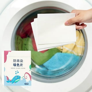 24pcs/pack Anti Cloth Dyed Laundry Color Run Remove Sheet Color