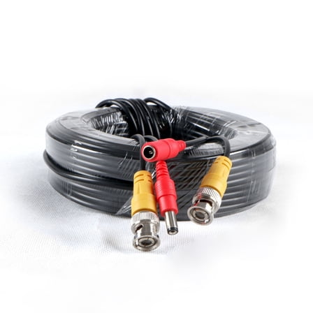 Deyuer 32FT 10M CCTV BNC Video Power Cable DVR Survillance Security Camera System Wire
