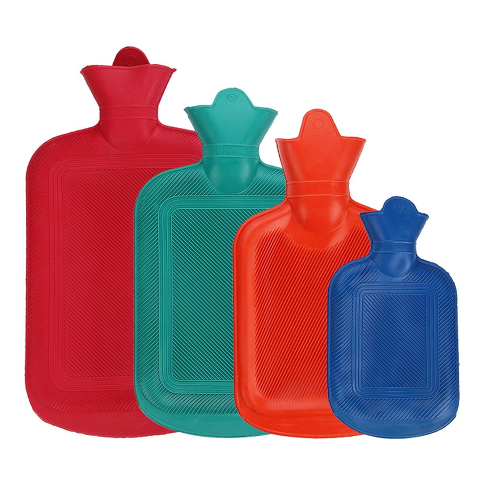 Deyuer 500/1000/1750/2000ml Portable Rubber Winter Hot Water Bottle Bag