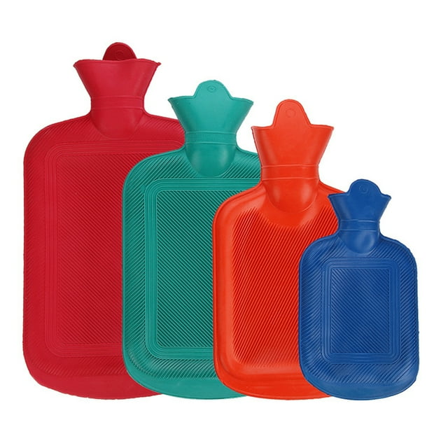 Deyuer 500/1000/1750/2000ml Portable Rubber Winter Hot Water Bottle Bag Hand Warmer,500ml