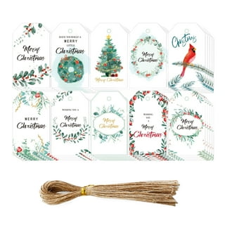 Christmas Hanging Card Cute Fine Workmanship Exquisite Wide Application  Christmas Tags Pendant for Festival Blue Paper 