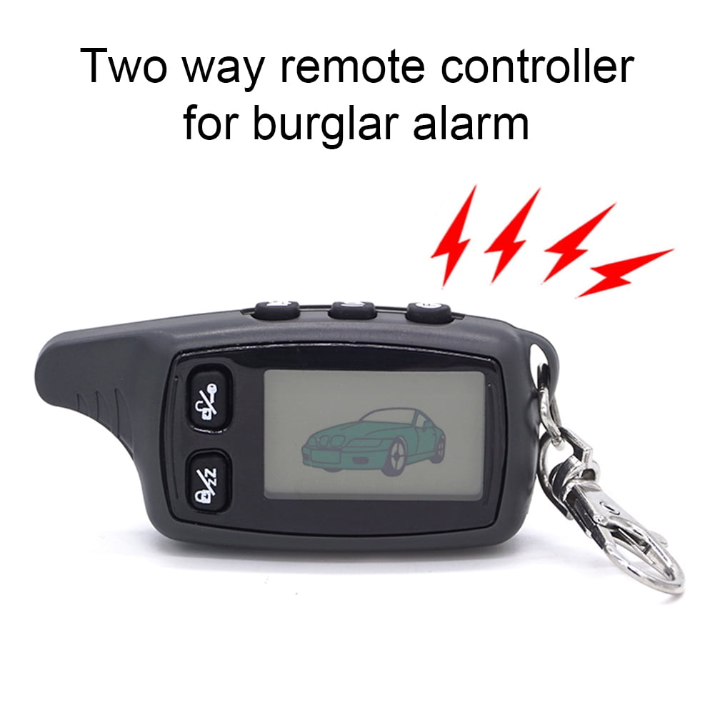 Deyuer Auto Car Security System Antitheft Silent Alarm 2way Remote