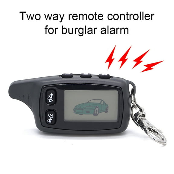 Deyuer Auto Car Security System Anti-theft Silent Alarm 2-way Remote Control TW9010