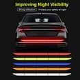 thumbnail image 1 of Deyuer Car Reflector Sticker 3x90cm Body Exterior Trunk Decal Auto Reflective Tape, 1 of 8